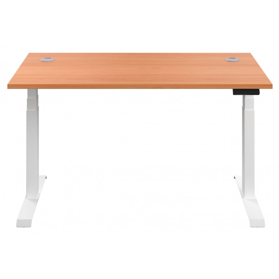 Olton Height Adjustable Straight Office Desk